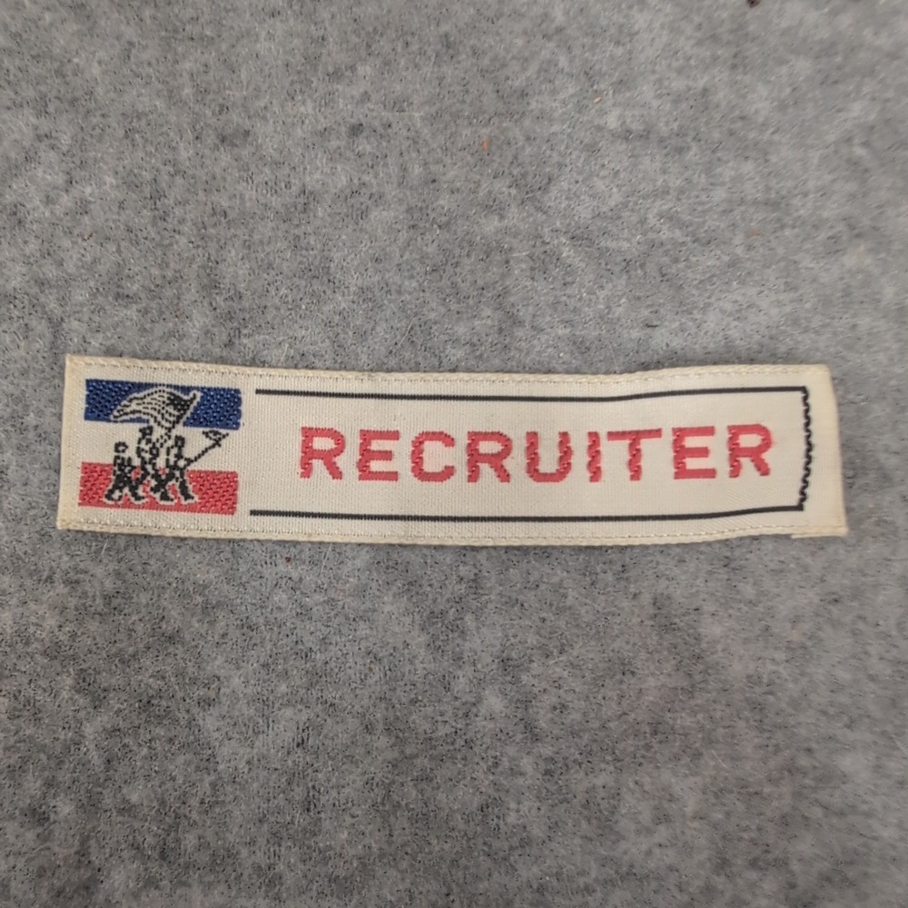 Vintage Boy Scouts of America Recruiter Strip BSA Patch Sew On Fabric - Picture 1 of 2